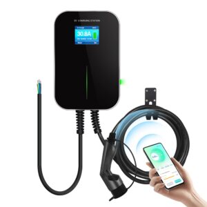 Besen WALLBOX SMART elektromos auto fali töltő 11 kW csatlakozóval, fix 6 m kábellel